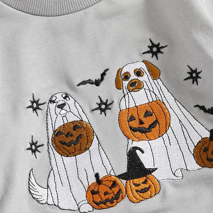 Spring Custom Pullover Kids Girls Long Sleeves Sweater Unisex.