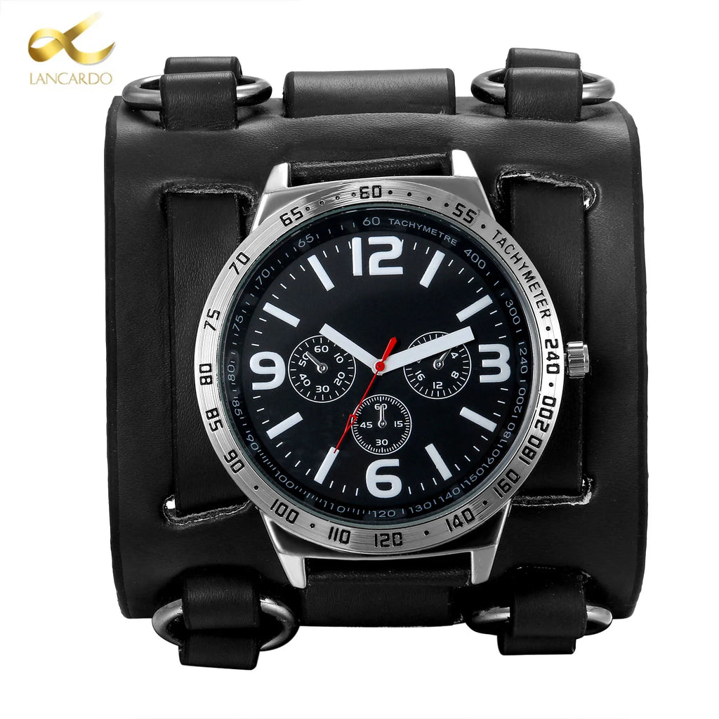 Multifunction Men Wrist Watch, Military Quartz.