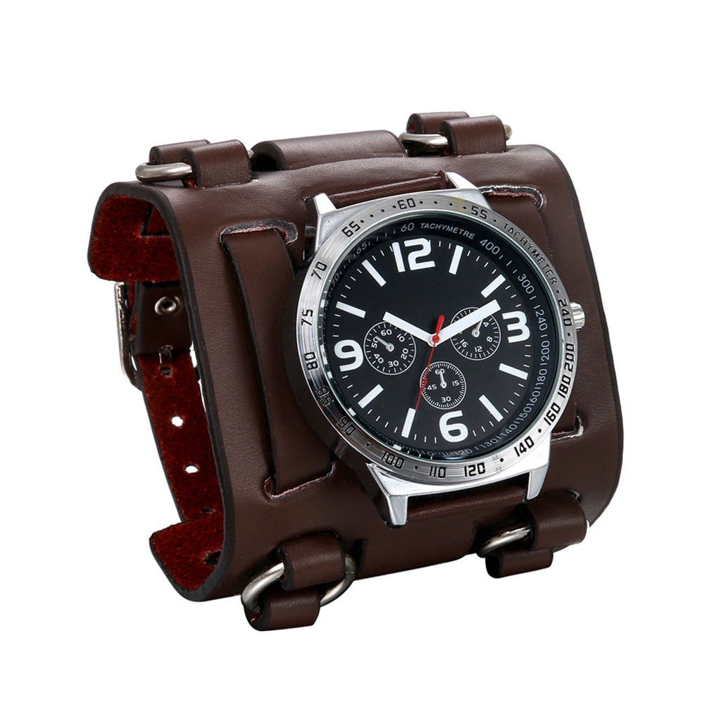 Multifunction Men Wrist Watch, Military Quartz.