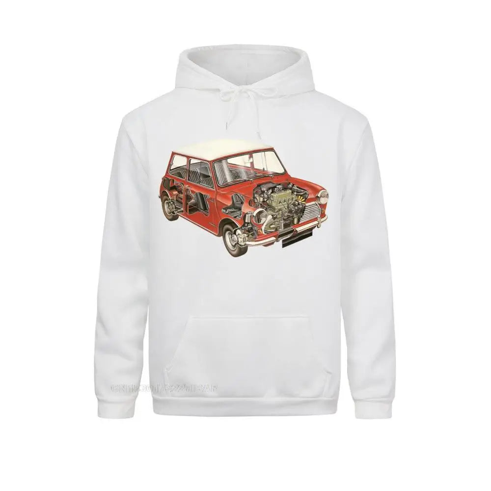 Men's Casual Harajuku Hoodies Austin Mini Classic 1275 Car Male Cotton Sweater New Color Youth Design Sportswear Tops Male