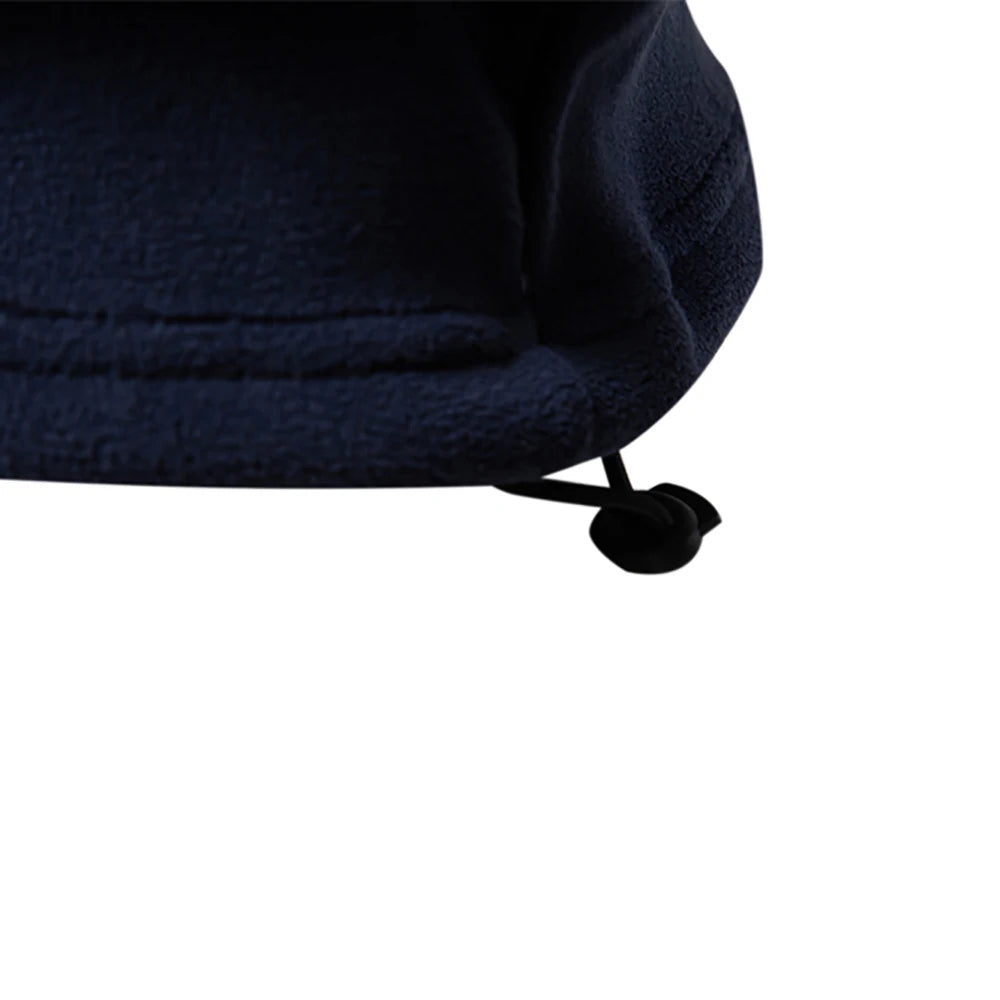 Mens Winter Solid Fleece Hoody with High Quality Drawstring Hat.