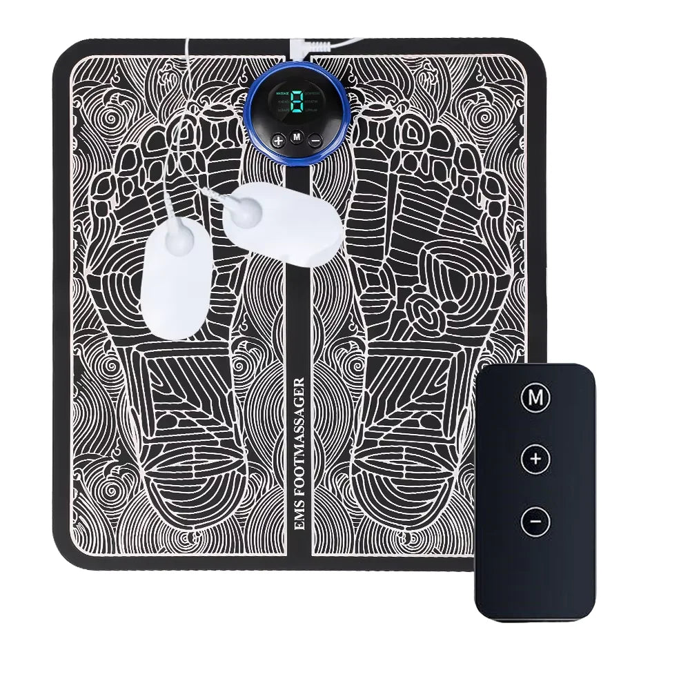 Electric Foot Massager Pad Muscle Massage Relaxation Trainer For Massage Fitness Outdoor.