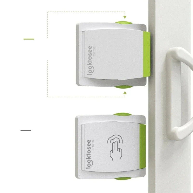 Child Safety Lock for Sliding Glass Door Baby Security Slide Window Lock Anti-pinch for Protection Kids baby safety accessories