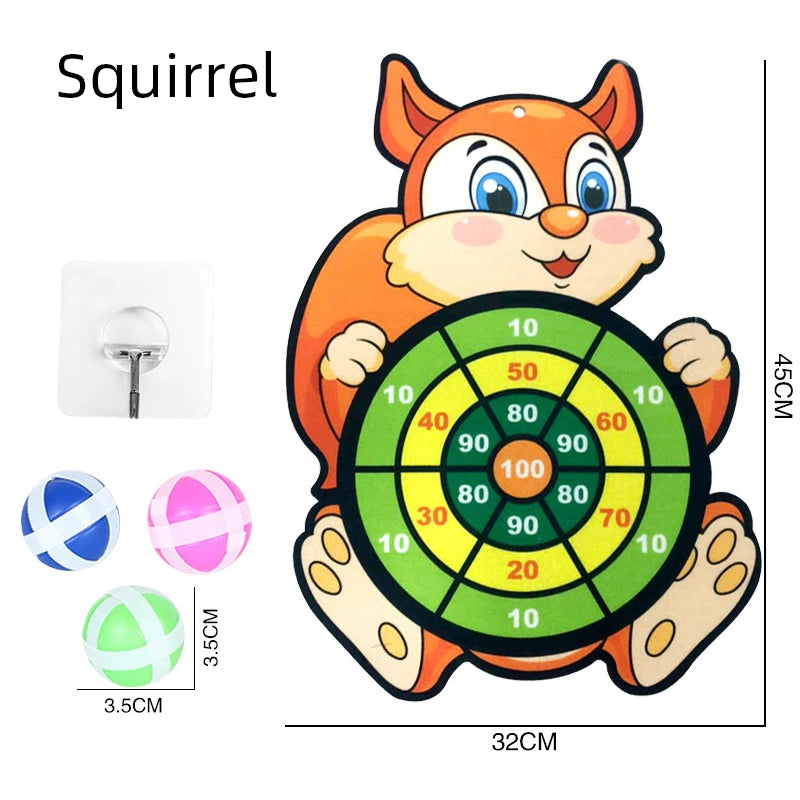 Montessori Dart Board Target Sports Game Toys For Children 4 To 6 Years Old.