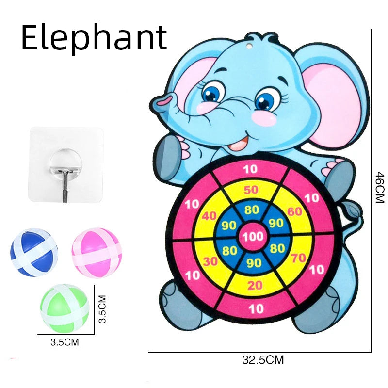 Montessori Dart Board Target Sports Game Toys For Children 4 To 6 Years Old.