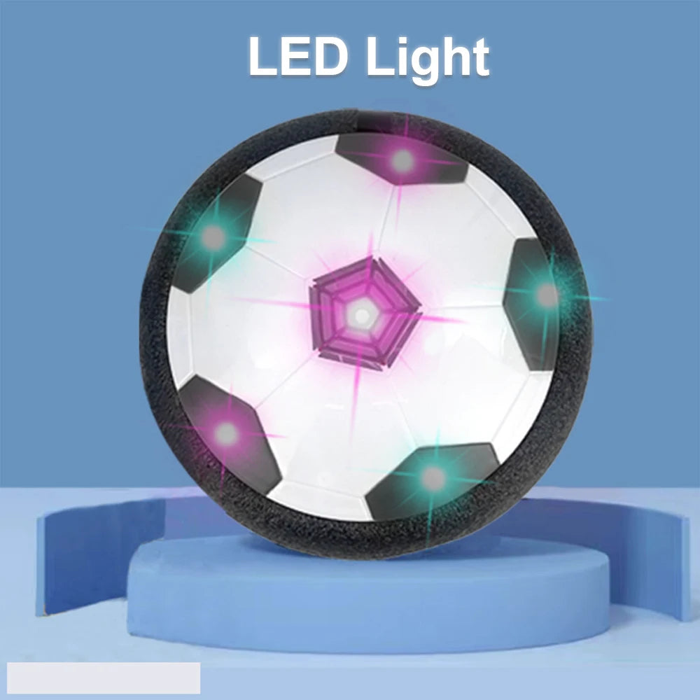 LED Hover Soccer Ball Air Power Training Ball Playing Football Indoor Outdoor Game.