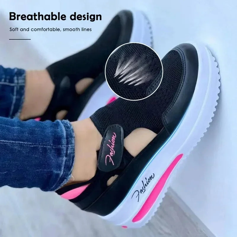 Vulcanized Women Platform Sneakers.