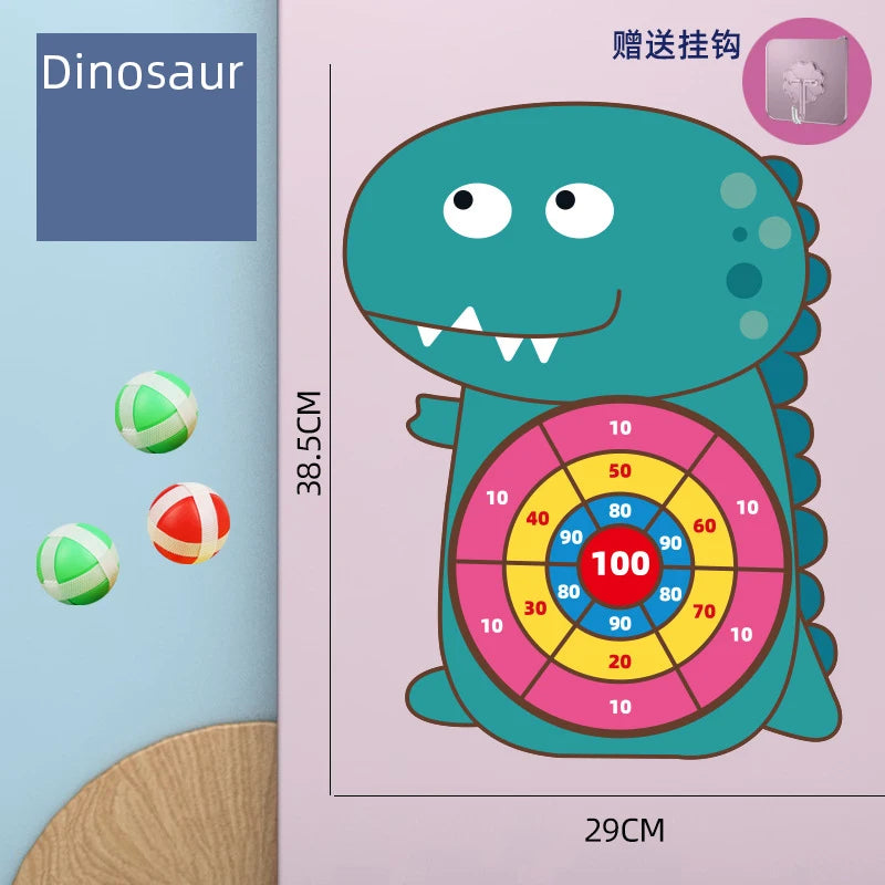 Montessori Dart Board Target Sports Game Toys For Children 4 To 6 Years Old.