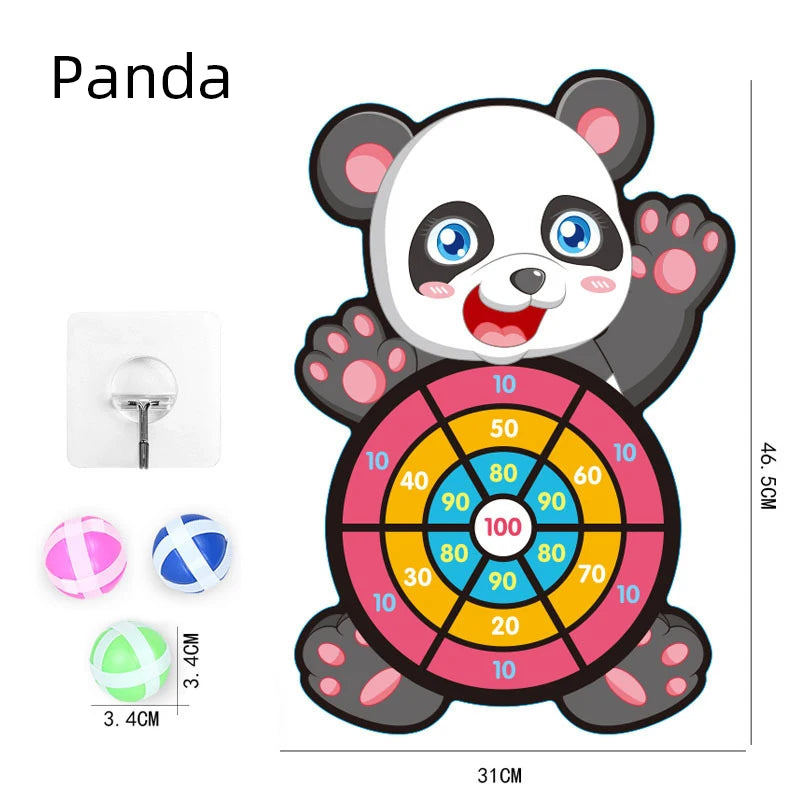 Montessori Dart Board Target Sports Game Toys For Children 4 To 6 Years Old.