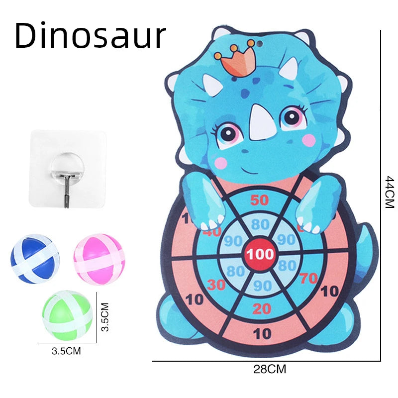 Montessori Dart Board Target Sports Game Toys For Children 4 To 6 Years Old.