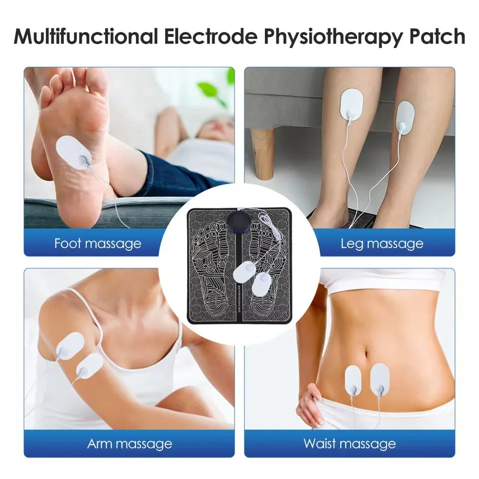 Electric Foot Massager Pad Muscle Massage Relaxation Trainer For Massage Fitness Outdoor.