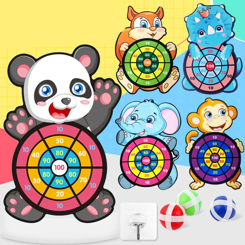 Montessori Dart Board Target Sports Game Toys For Children 4 To 6 Years Old.
