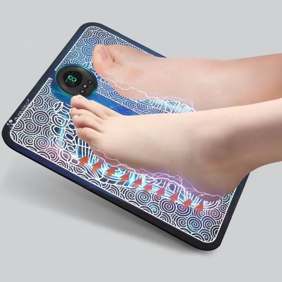Electric Foot Massager Pad Muscle Massage Relaxation Trainer For Massage Fitness Outdoor.