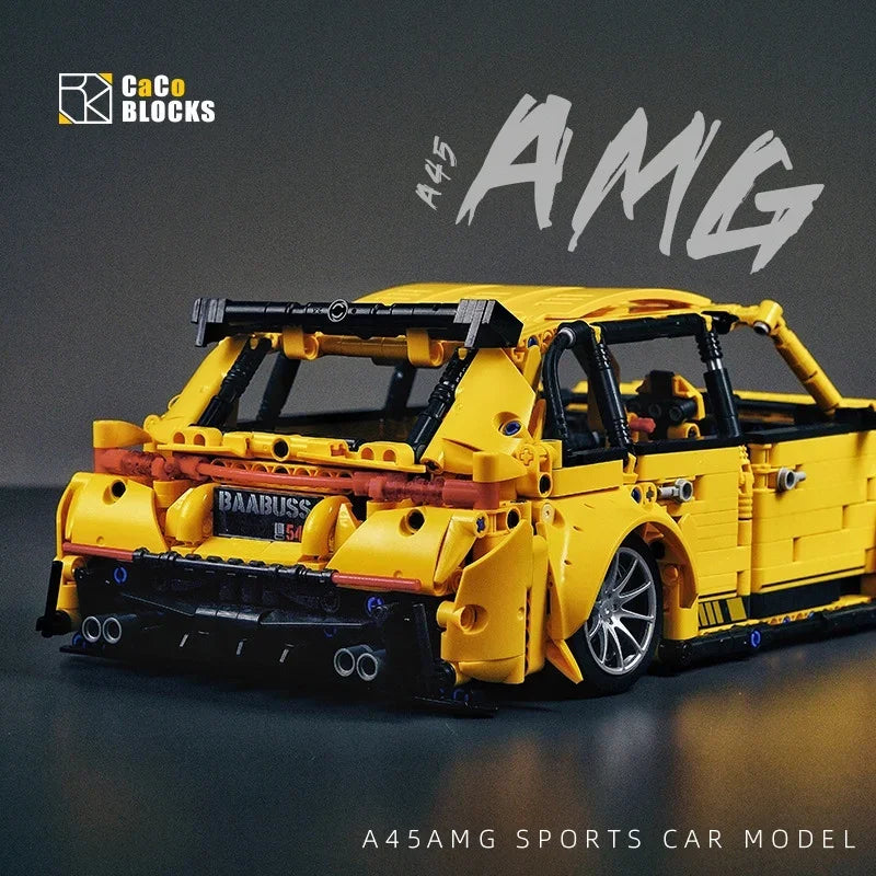 AMG - 1870 pcs Technical Speed Racing Car Model Building Blocks , MOC Assemble , Sports Car , Desktop Decor Collectible Gift for Car Lovers.