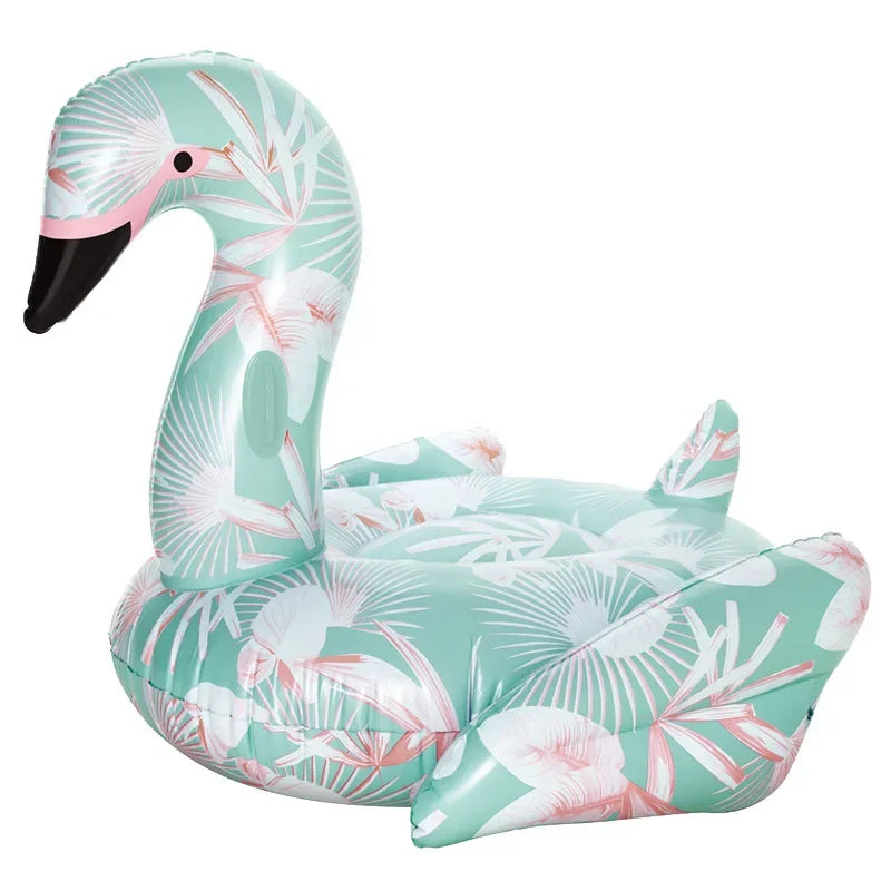 Giant Inflatable Float For Adult Pool Party, Ride-On Air Mattress Swimming Ring.