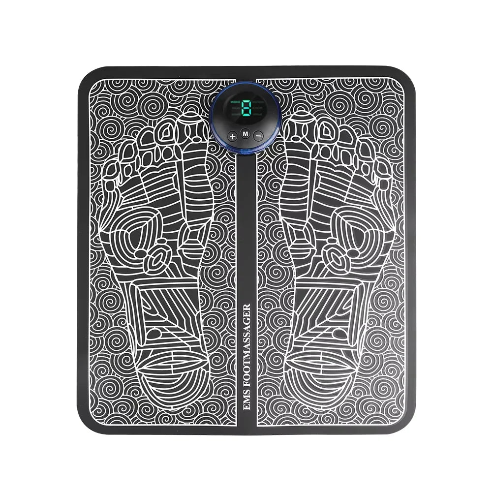 Electric Foot Massager Pad Muscle Massage Relaxation Trainer For Massage Fitness Outdoor.