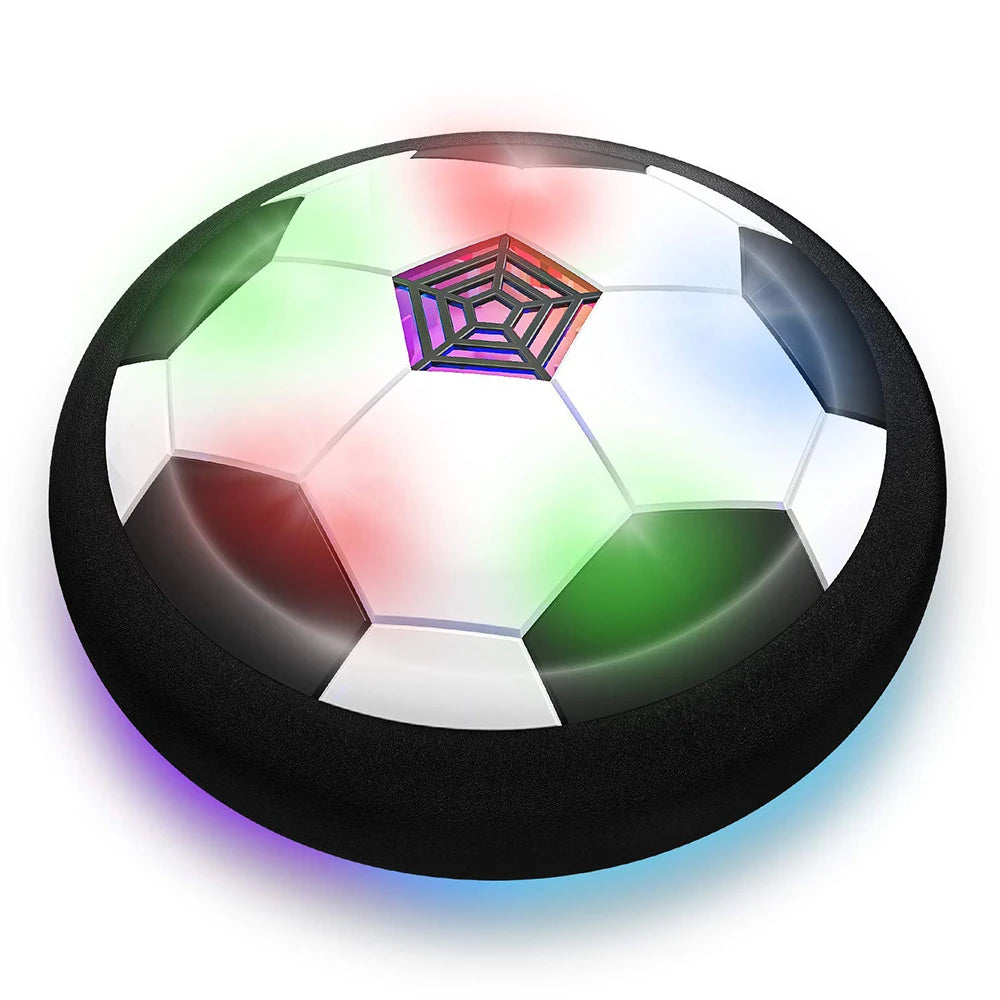 LED Hover Soccer Ball Air Power Training Ball Playing Football Indoor Outdoor Game.