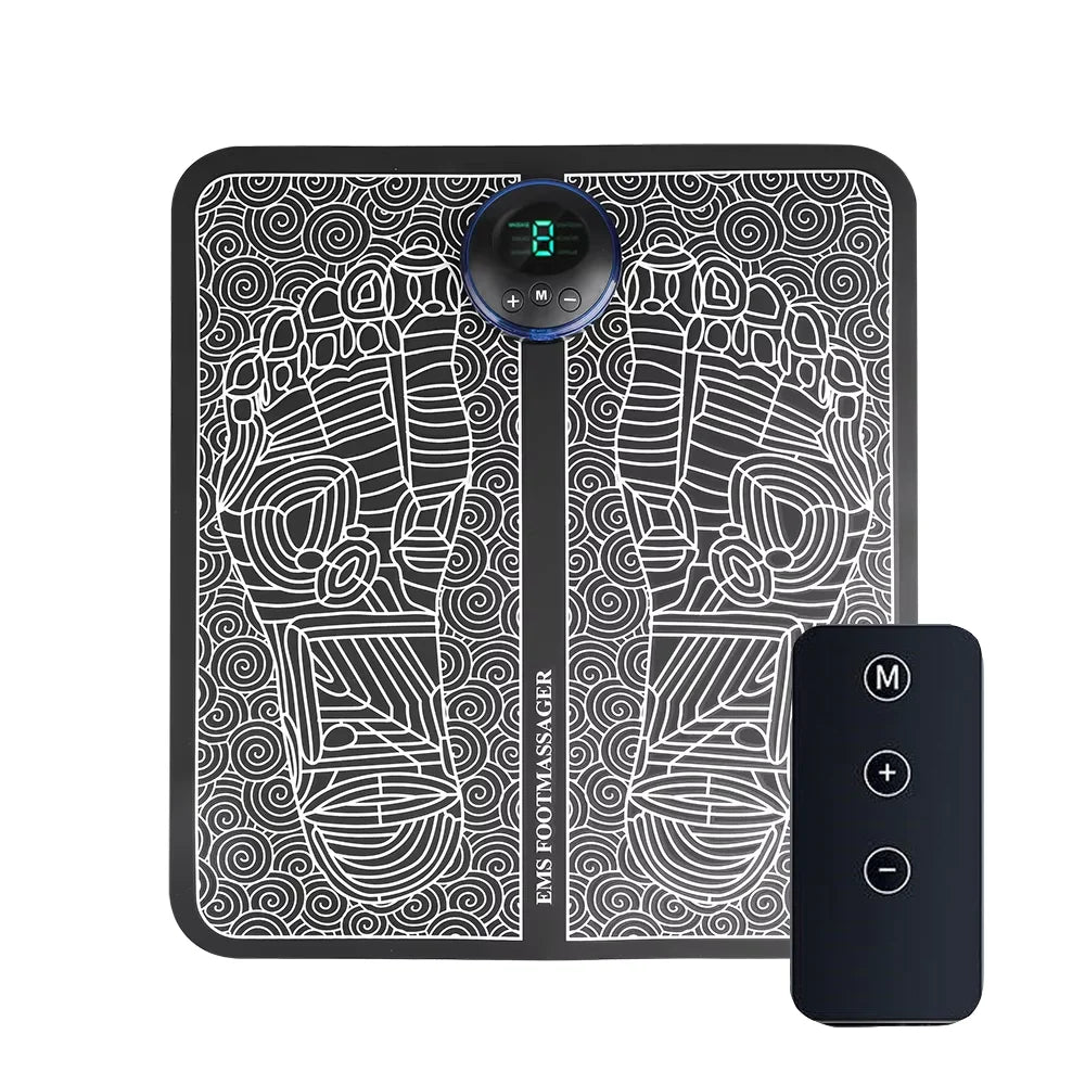 Electric Foot Massager Pad Muscle Massage Relaxation Trainer For Massage Fitness Outdoor.