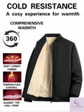 Men's Fleece-Lined Bomber Jacket