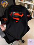 Superman Steel Shield Oversized Graphic Tee