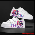 K-POP White Casual Sneakers