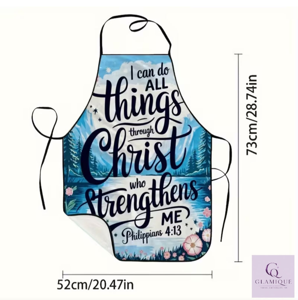 Faith filled Womens Apron