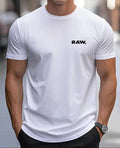 (XL) Men'S RAW Texture T-Shirt.