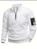 (XL) Pearson OBM Men's White Henley Jersey - Larsen.