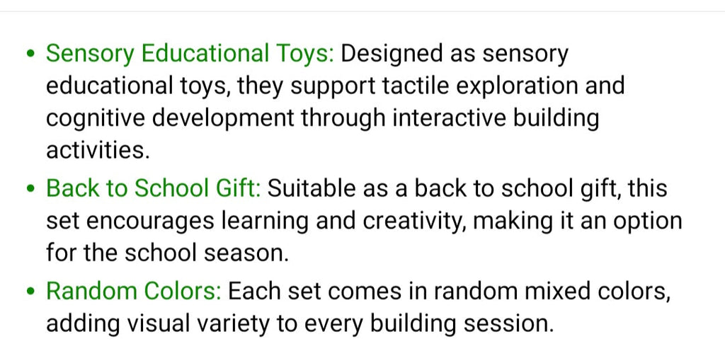 Magnetic Building Blocks – 40-Piece Sensory Educational Set.