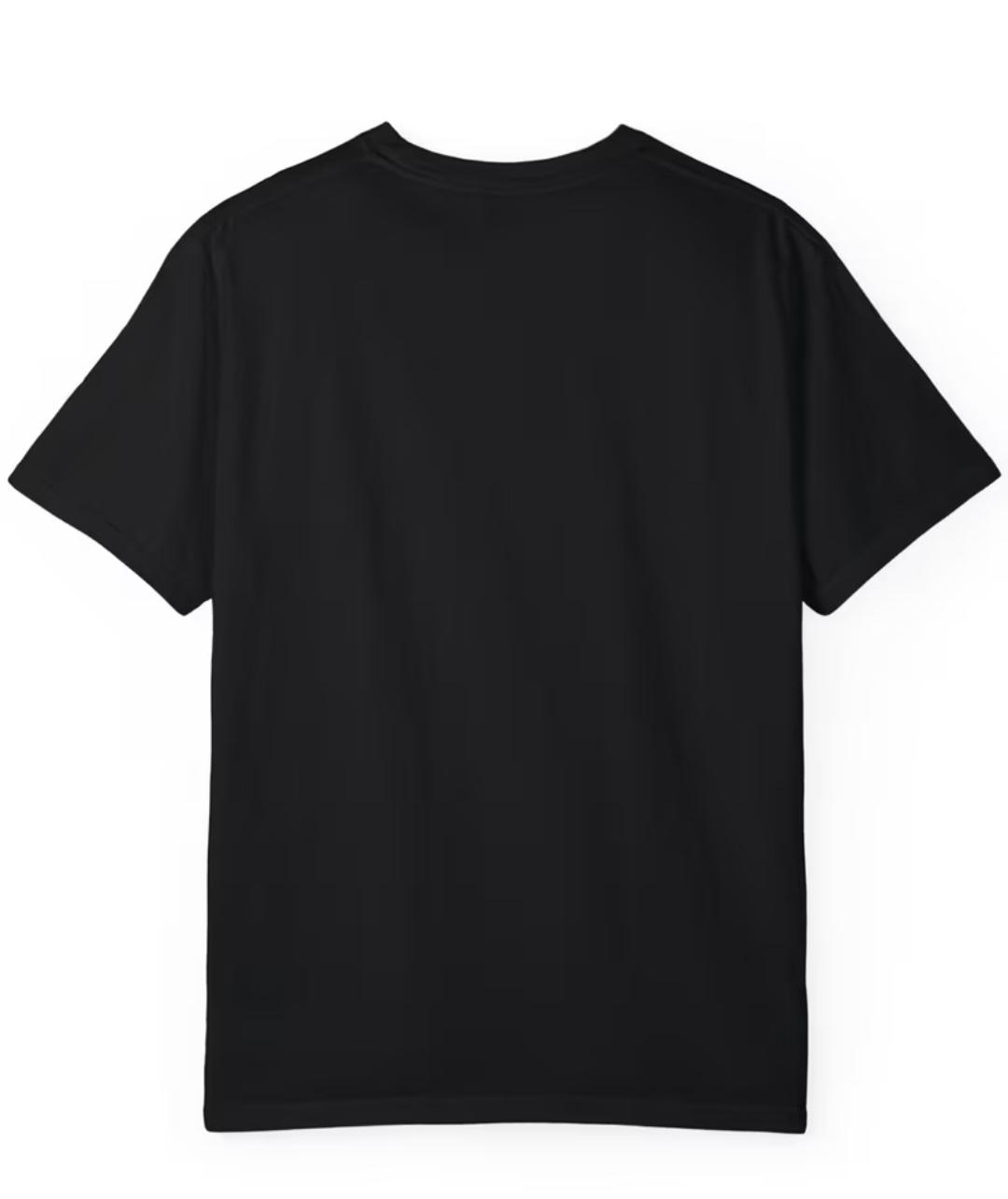 Unisex Adults FAITH cross print short sleeve T-Shirt.