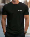 (Xl) Men'S RAW Texture T-Shirt.